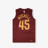 Donovan Mitchell Cleveland Cavaliers Icon Edition Youth Swingman Jersey - Maroon