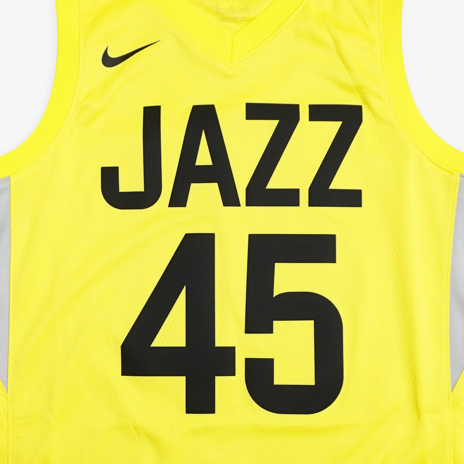 Outerstuff Donovan Mitchell Utah Jazz #45 Yellow Kids 4-7 Statement Edition  Jersey
