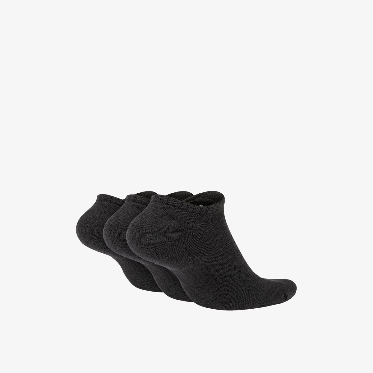 Nike Everyday Cushion No-Show Socks (3 Pairs) - Black