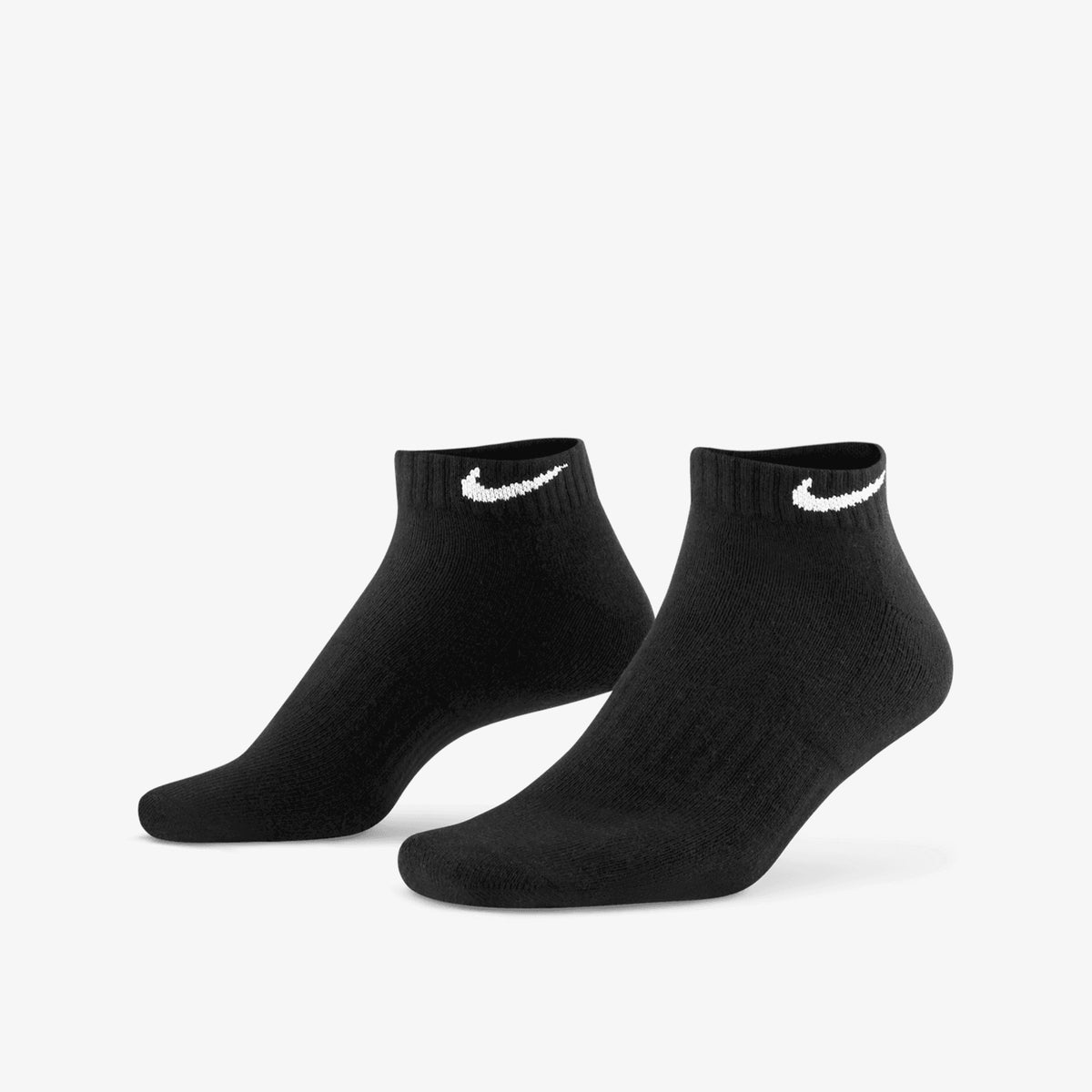 Nike Everyday Cushion Low Socks 3 Pairs Black Throwback