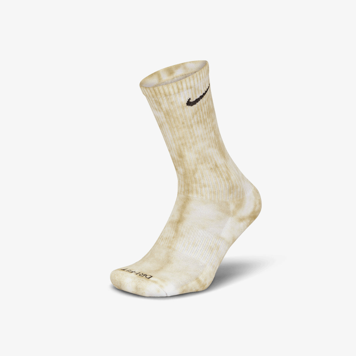 Nike Everyday Plus Cushioned Tie Dye Crew Socks (2 Pairs) - Natural/Ice