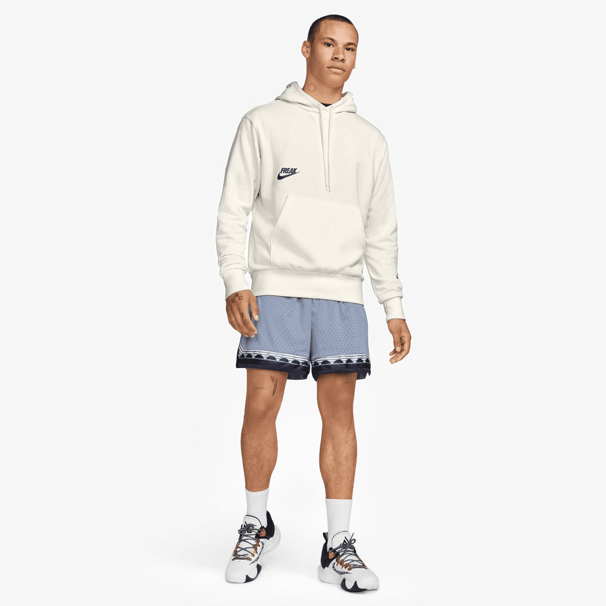 Giannis freak hoodie grey hotsell