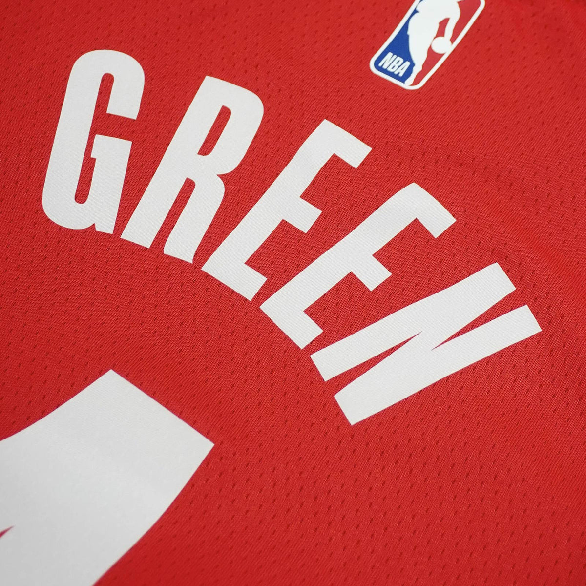 Jalen Green Houston Rockets Icon Edition Swingman Jersey - Red - Throwback