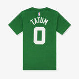 Jayson Tatum Boston Celtics Name & Number NBA T-Shirt - Green