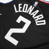 Kawhi Leonard Los Angeles Clippers Statement Edition Swingman Jersey - Black