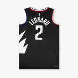 Kawhi Leonard Los Angeles Clippers Statement Edition Swingman Jersey - Black