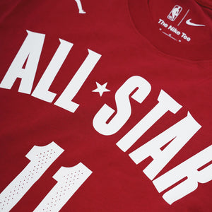 Kyrie Irving All Star T Shirt Red Throwback
