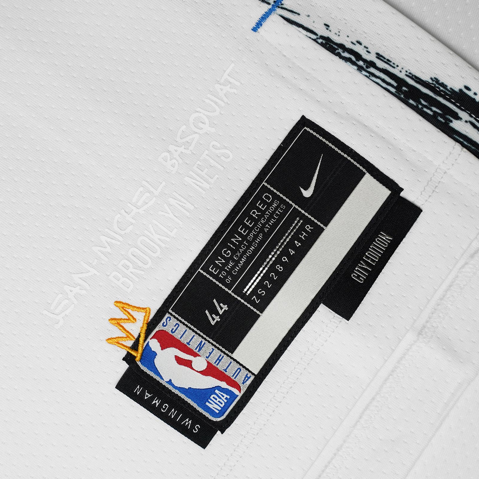 Brooklyn Nets Icon Edition 2022/23 Nike Dri-FIT NBA Swingman Jersey. Nike HR