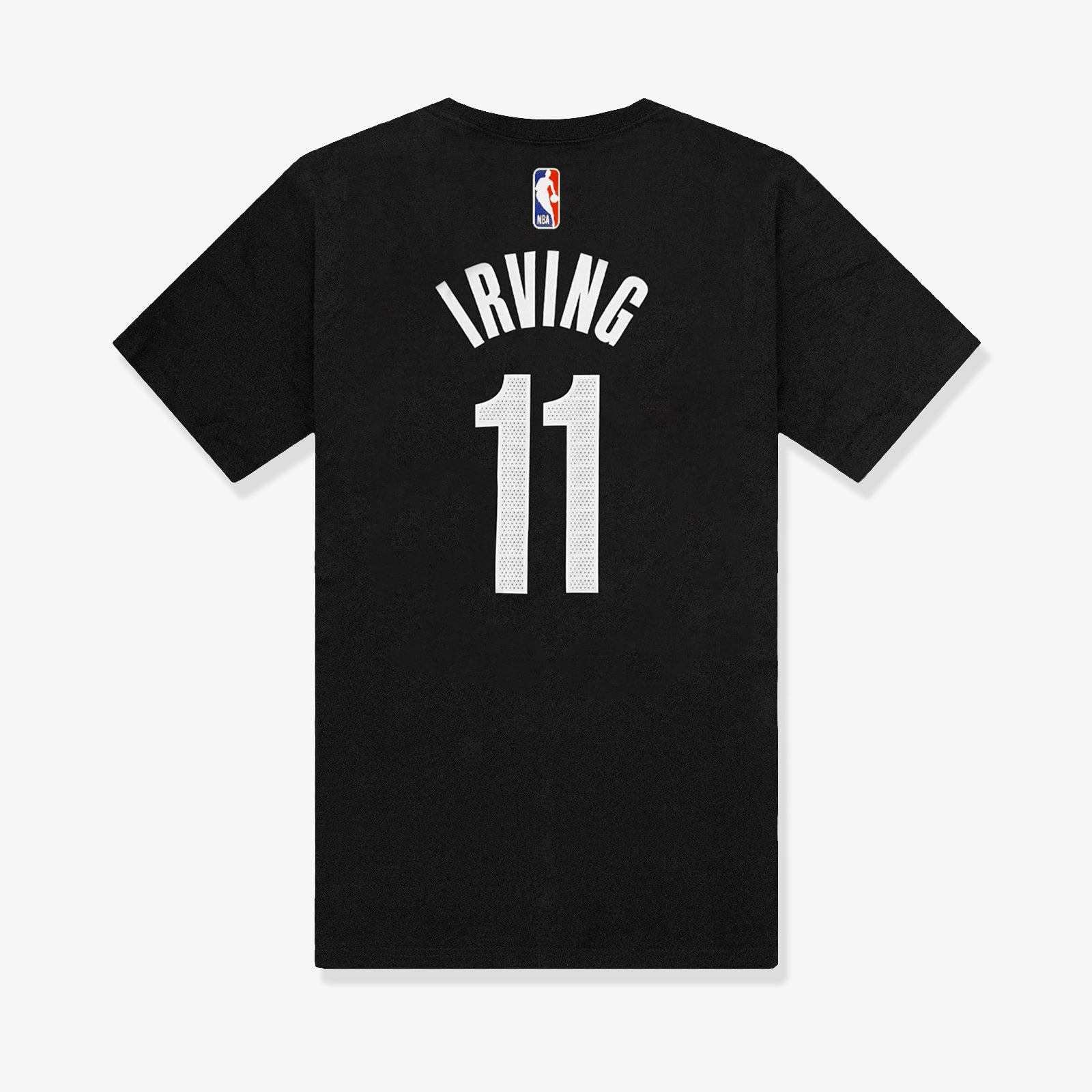 Kyrie Irving Brooklyn Nets Name Number NBA T Shirt Black