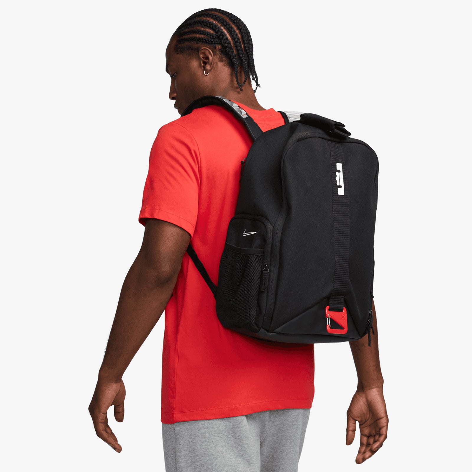 LeBron 25L Backpack Black Throwback
