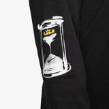 LeBron Father Time Long Sleeve T-Shirt - Black