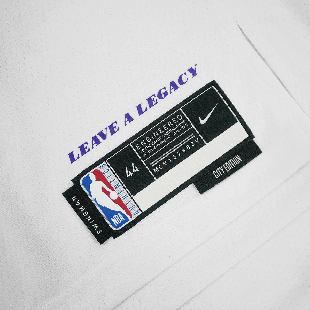 LeBron James Los Angeles Lakers Nike City Edition Swingman Jersey