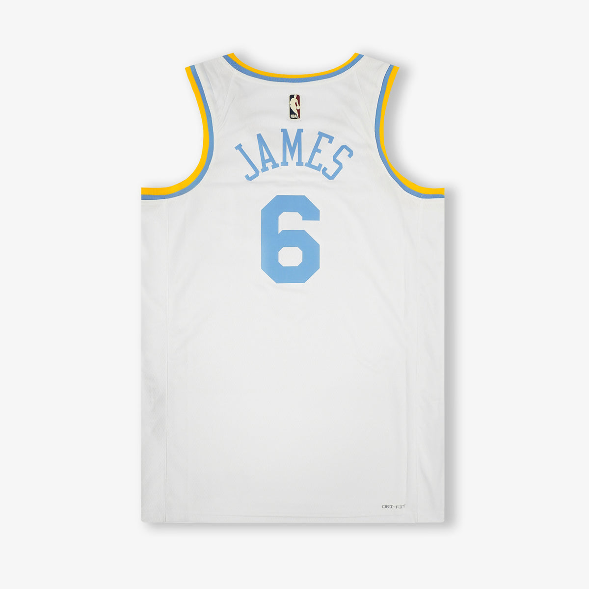 LeBron James Los Angeles Lakers Nike City Edition Swingman Jersey