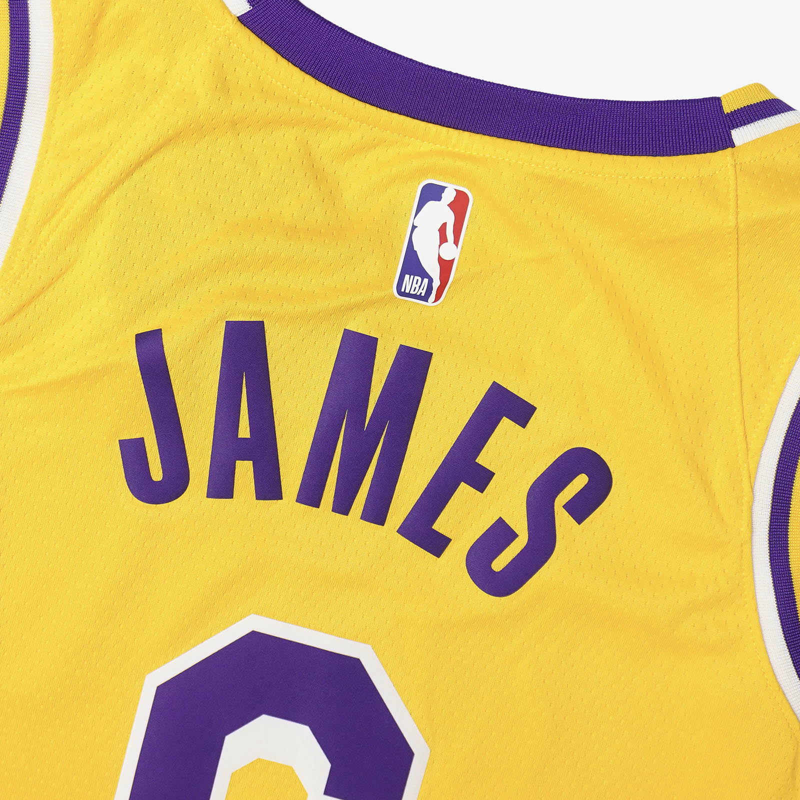 LeBron James NBA Icon Authentic Jersey- Mens Yellow