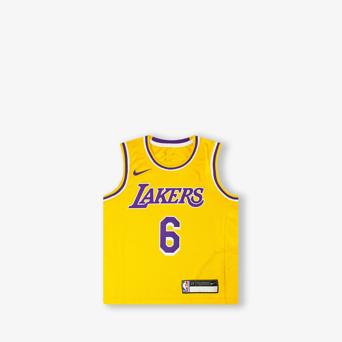 LeBron James Los Angeles Lakers Icon Edition Toddler Swingman Jersey - Yellow