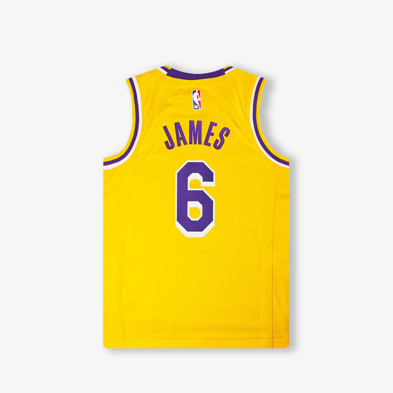 Jordan NBA Los Angeles Lakers LeBron James 6 Swingman Purple Jersey Size  Small S
