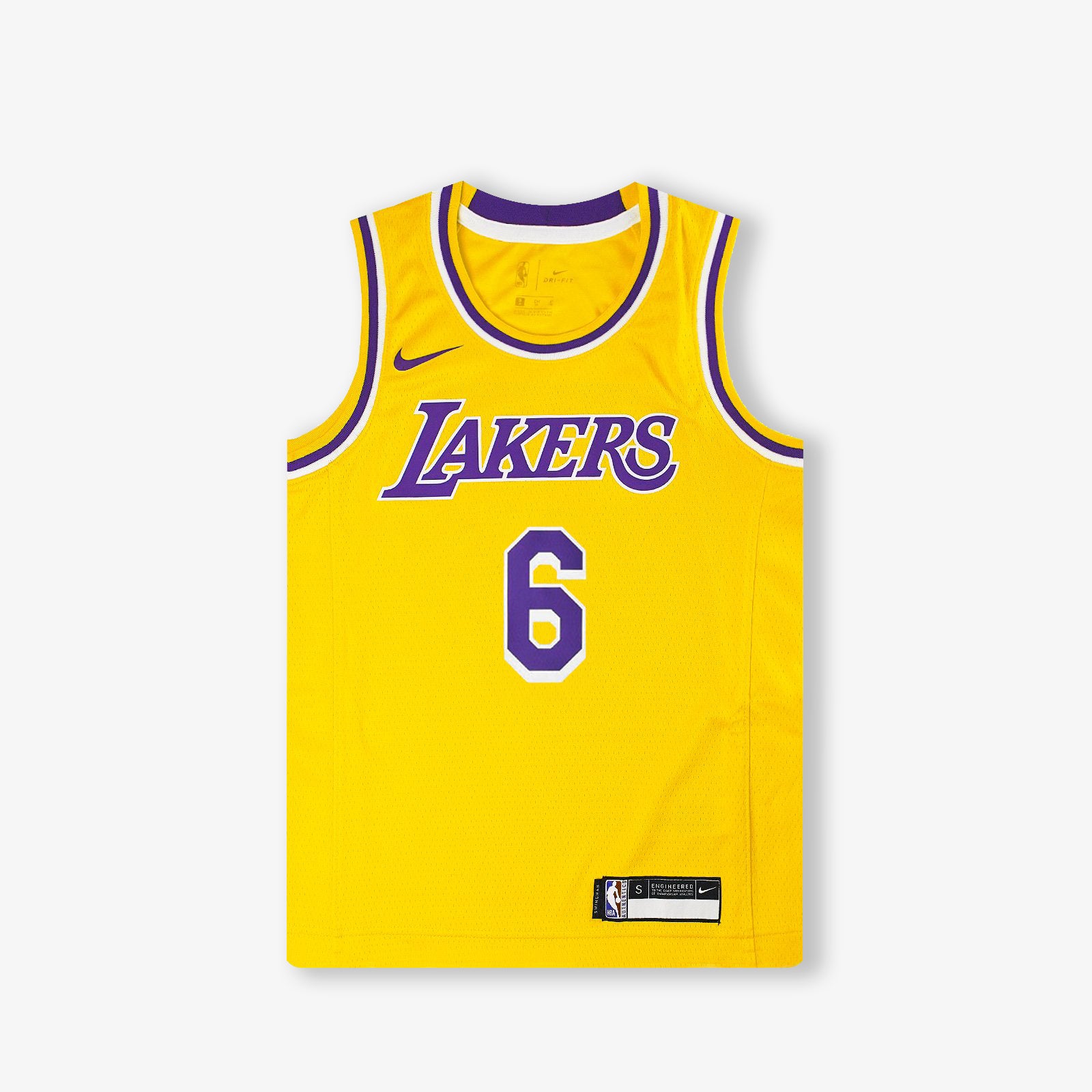 Yellow Nike Los Angeles Lakers Icon Edition 2022/23 Nike Dri-FIT NBA  Swingman Jersey
