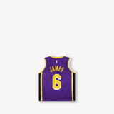 LeBron James Los Angeles Lakers Statement Edition Infant Replica Jersey - Purple