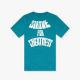 LeBron 'Strive For Greatness' Dri-FIT Youth T-Shirt - Spruce