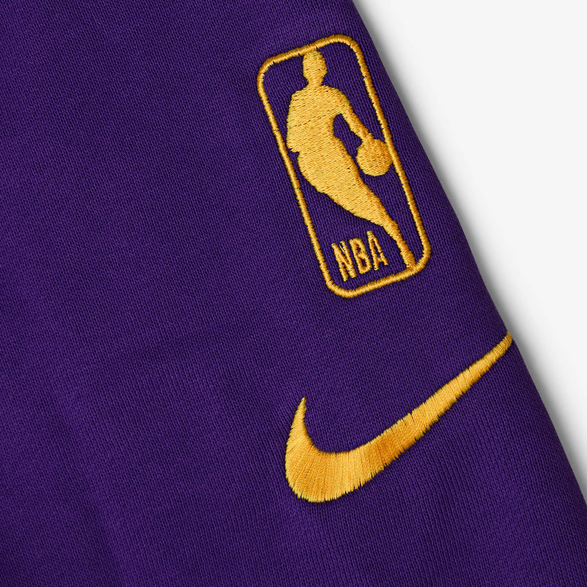 Los Angeles Lakers Courtside NBA Fleece Hoodie - Purple - Throwback
