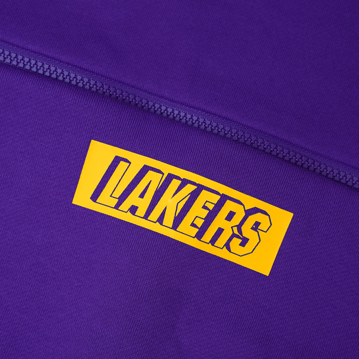 Los Angeles Lakers Courtside NBA Fleece Hoodie - Purple - Throwback