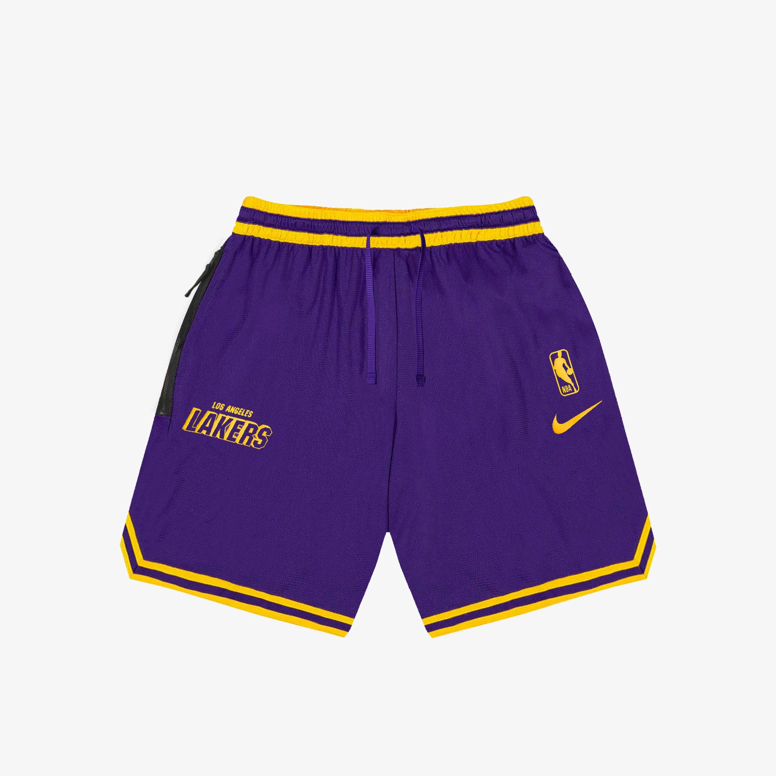 Los Angeles Lakers Nike Standard Issue Dri-FIT Practice Shorts Men's XL NBA  New