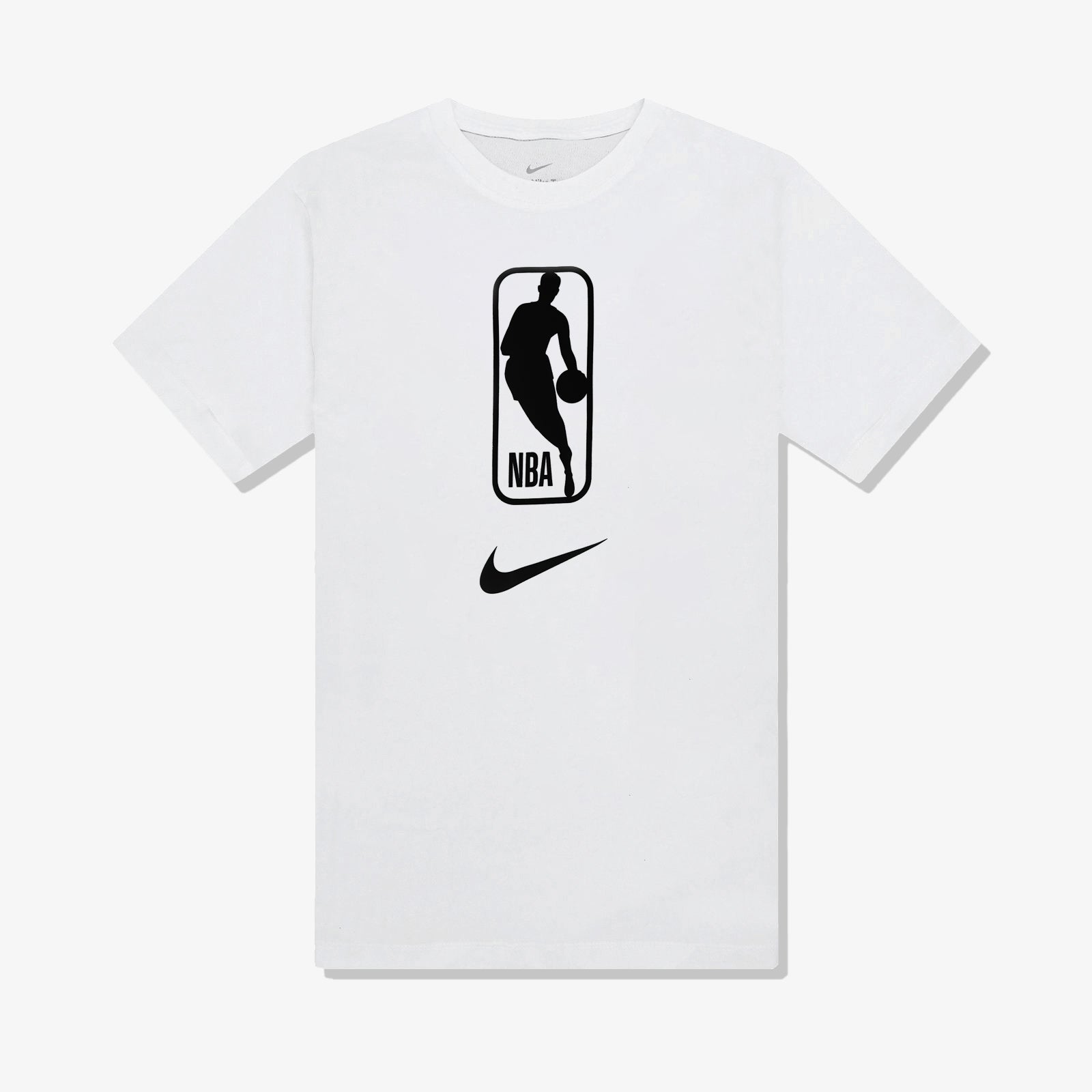 Nike NBA Logoman Dri-Fit T-Shirt - White - Throwback
