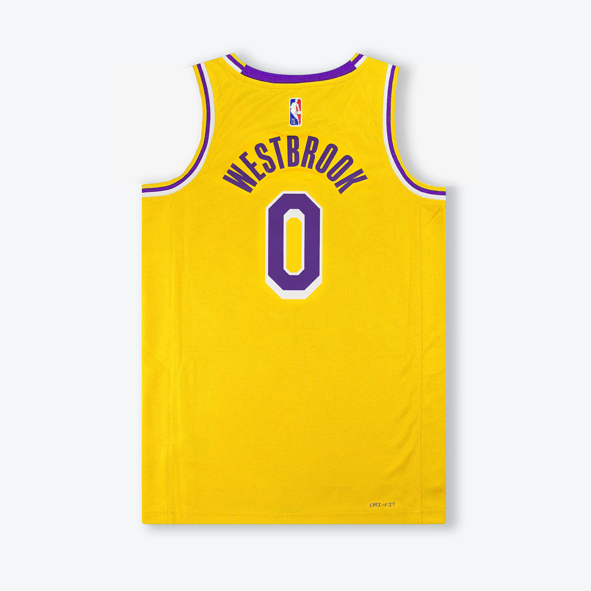 Russell Westbrook Los Angeles Lakers Icon Edition Swingman Jersey - Yellow