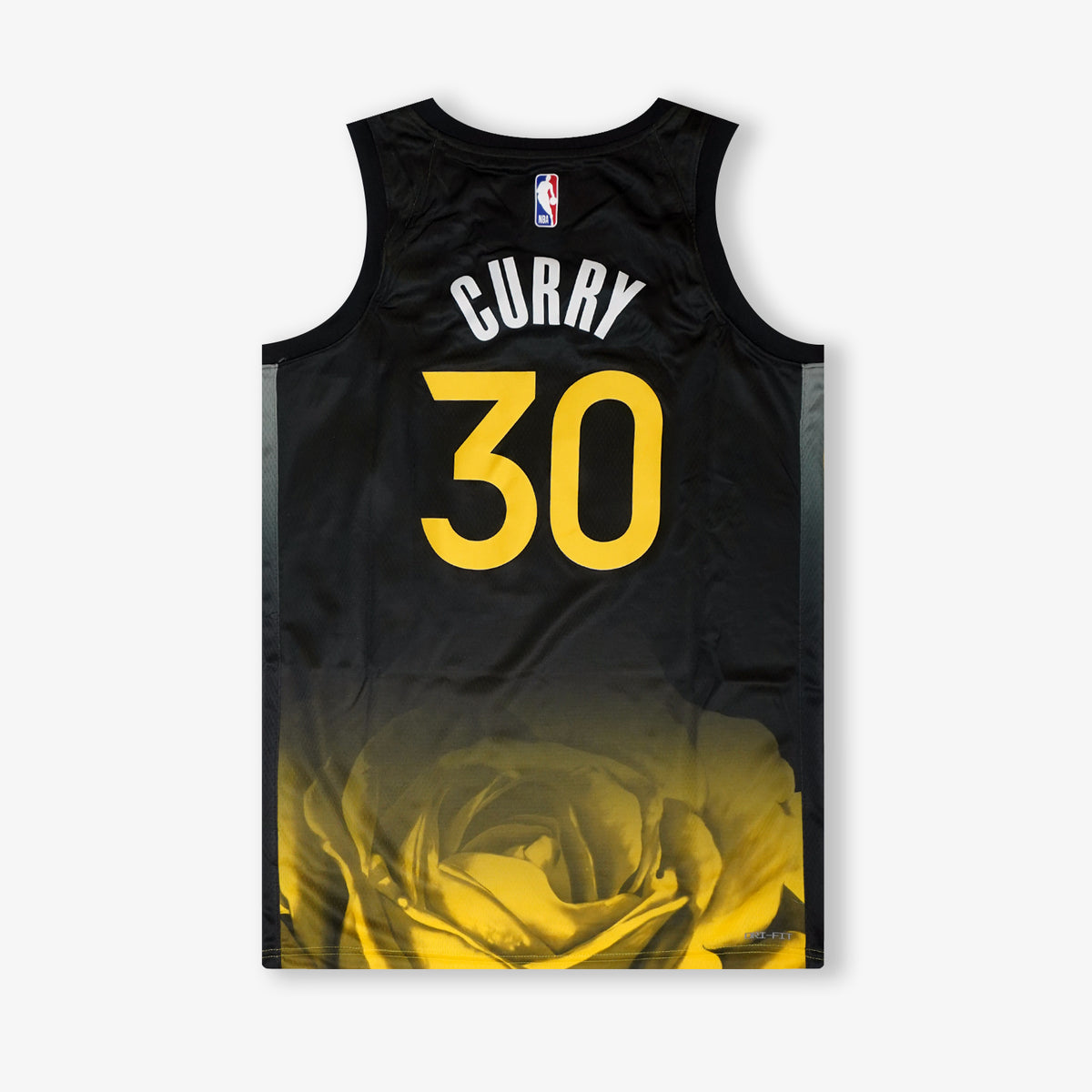 Men's Golden State Warriors Stephen Curry Nike Black Swingman Jersey  Statement Edition
