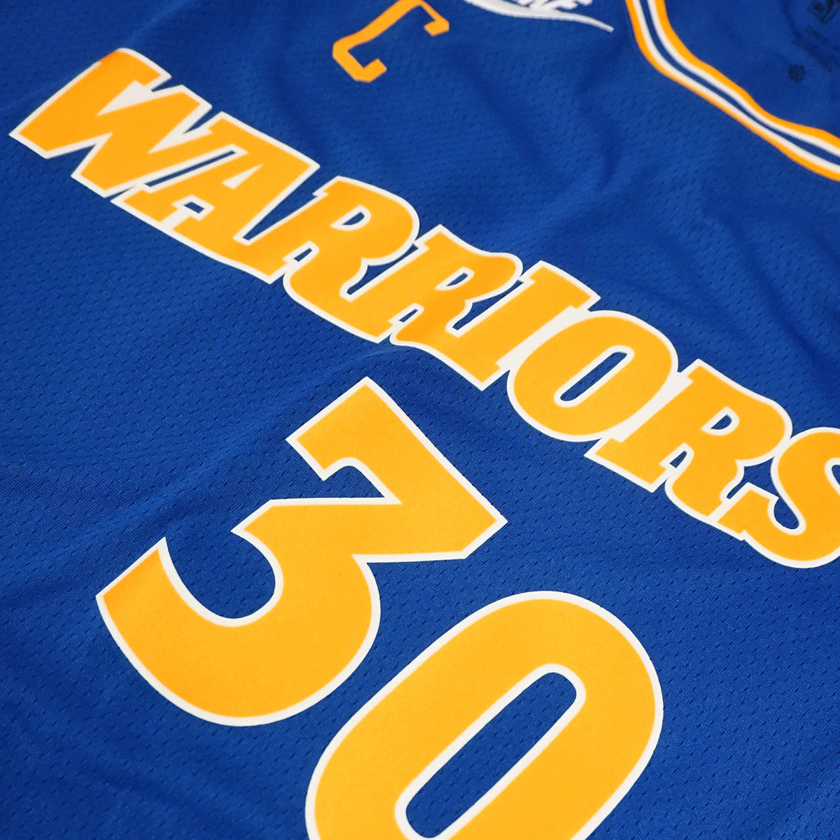 Nike Stephen Curry Icon Edition Golden State Warriors Jersey Blue