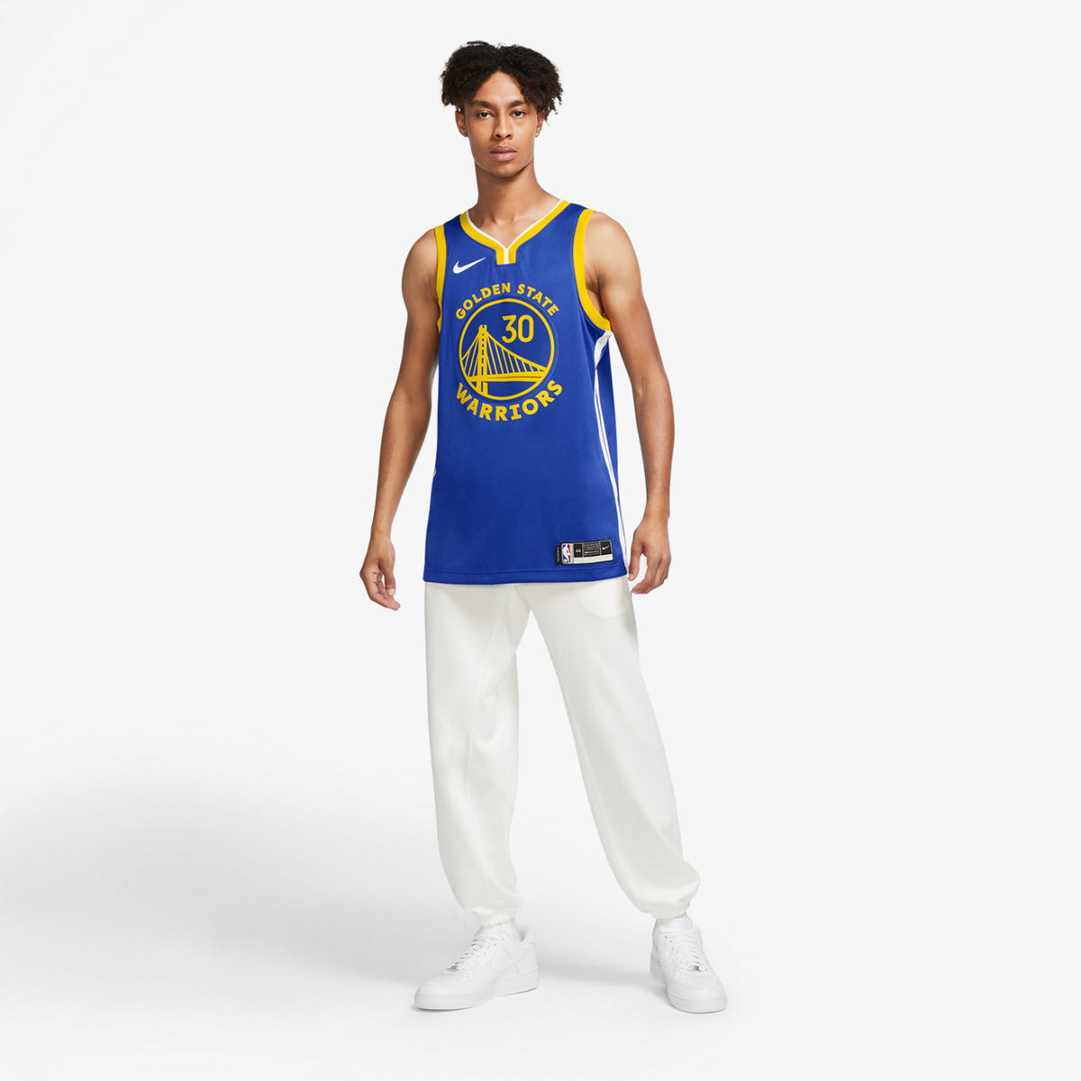 Stephen Curry Golden State Warriors Jordan Brand Youth Swingman Jersey -  Statement Edition - Blue