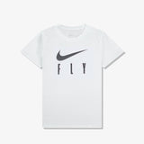 Swoosh Fly 'Gravity Will Never Be The Same' Dri-FIT Women's T-Shirt - White