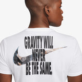 Swoosh Fly 'Gravity Will Never Be The Same' Dri-FIT Women's T-Shirt - White