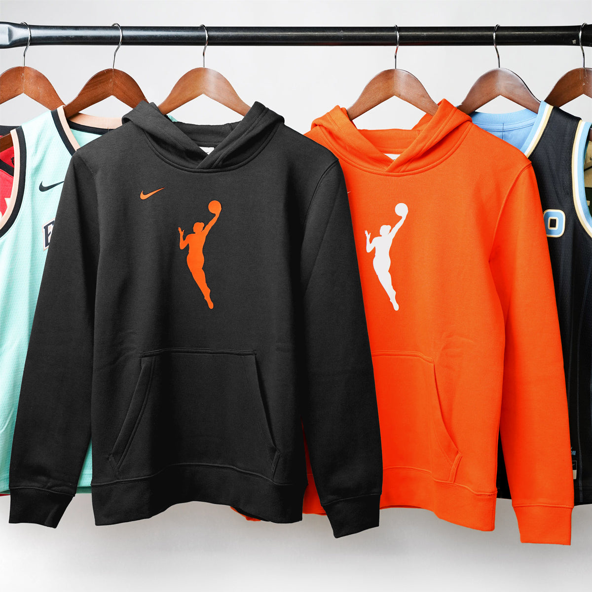 WNBA Essential Team 13 Logo Youth Hoodie - Orange