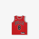 Zach Lavine Chicago Bulls Icon Edition Toddler Swingman Jersey - Red