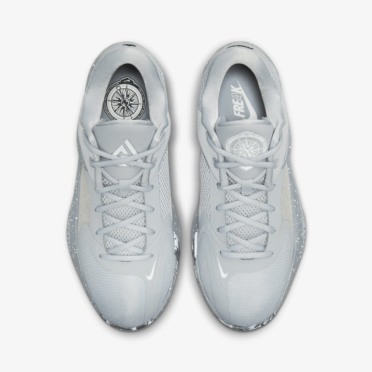 Nike zoom ascention (gs) sales white/reflect silver