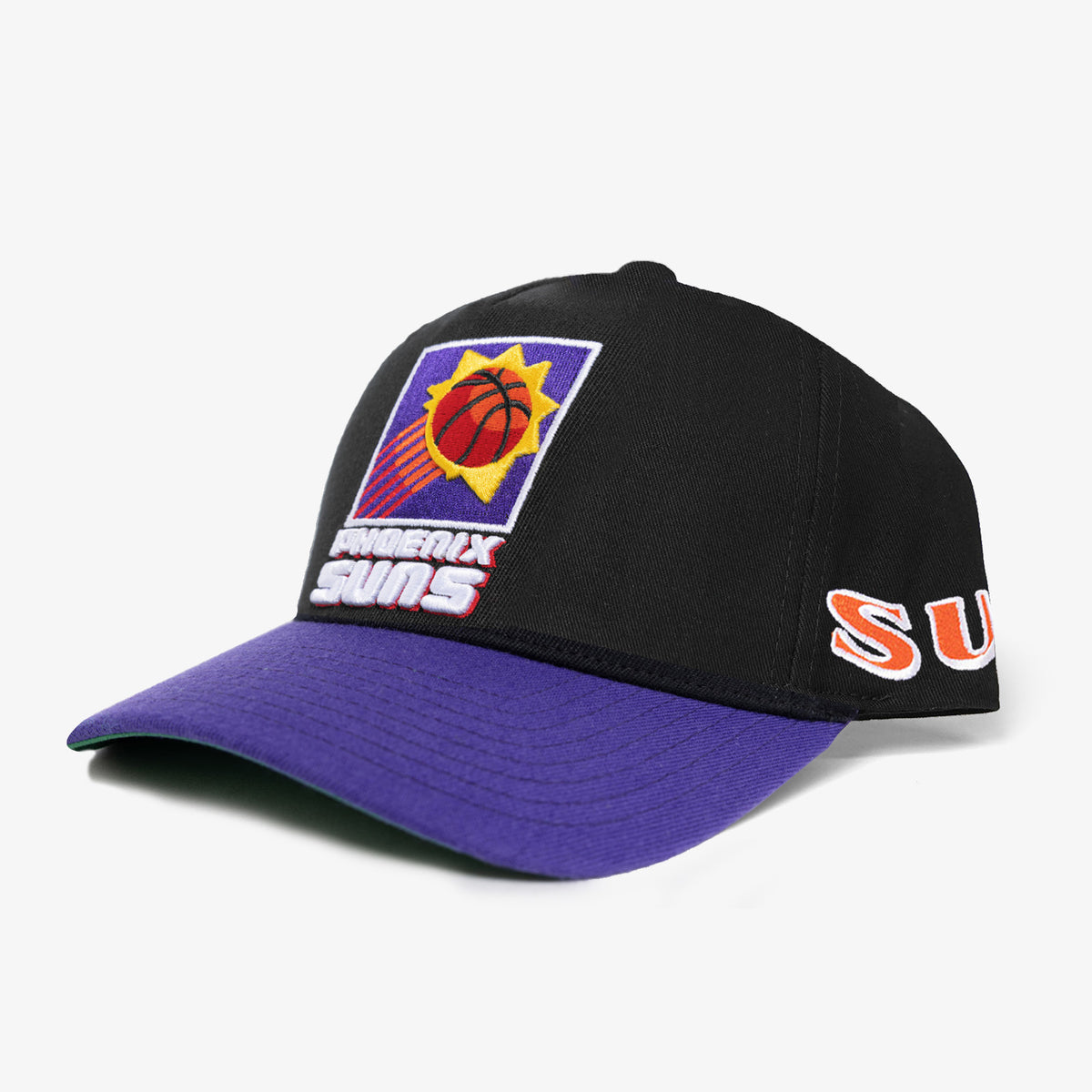 Phoenix Suns Swirl Classic Redline Snapback - Black