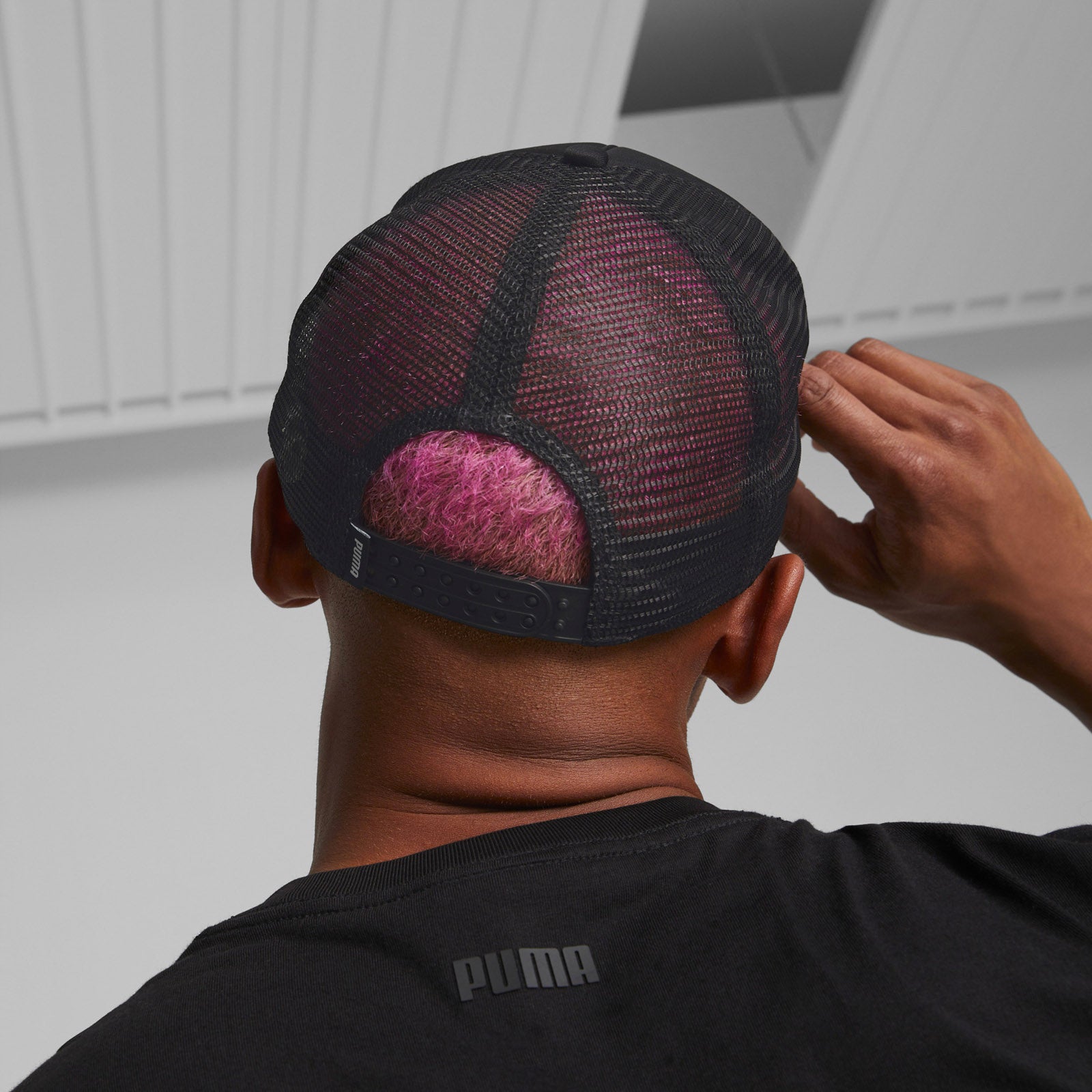 Puma Trucker Hat Black Throwback