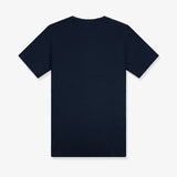 Basketball Court Top "All Are Welcome Here" T-Shirt - Navy