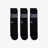 Stance Basic Crew Socks (3 Pairs) - Black