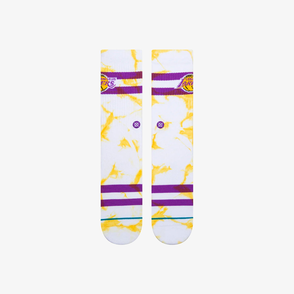 Los Angeles Lakers Dyed Socks