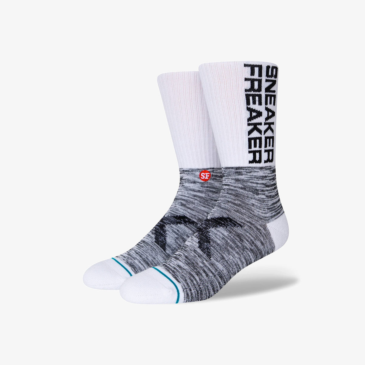 Sneaker Freaker Crew Socks - White
