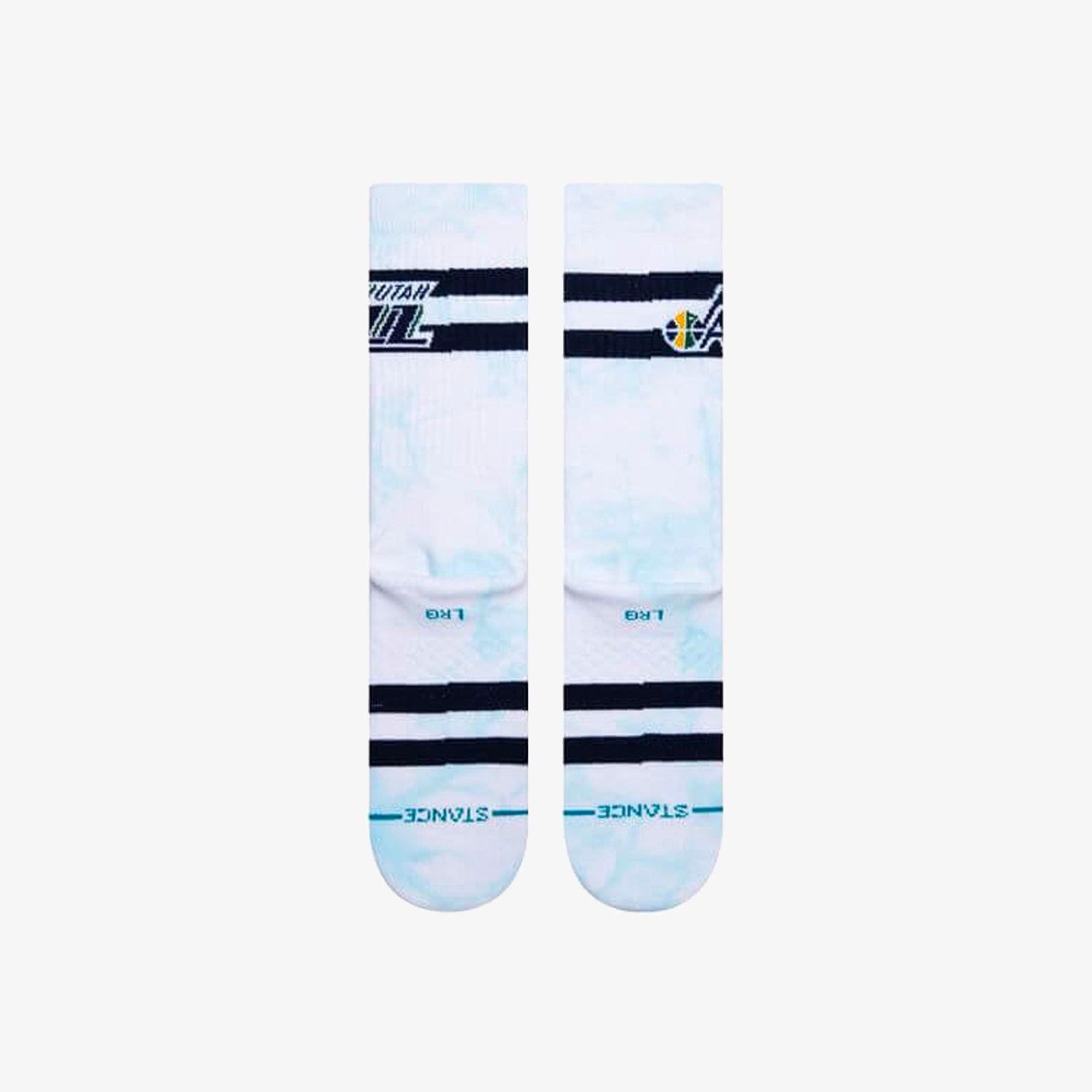 Utah Jazz Dyed Socks Throwback