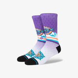 Utah Jazz Fader Crew Socks