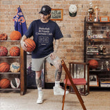 Basketball & Friends Courtside Club Tee - Nocturne Blue