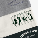 Basketball & Friends Courtside Club Short - Grey Marle