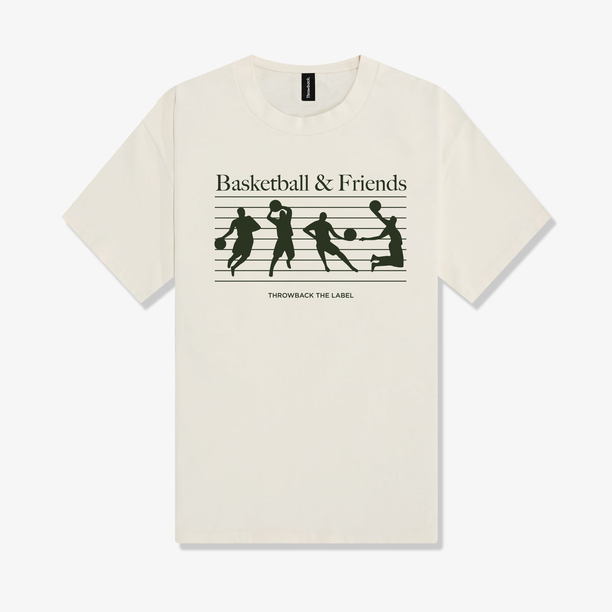Basketball &amp; Friends Social Tee - Off White