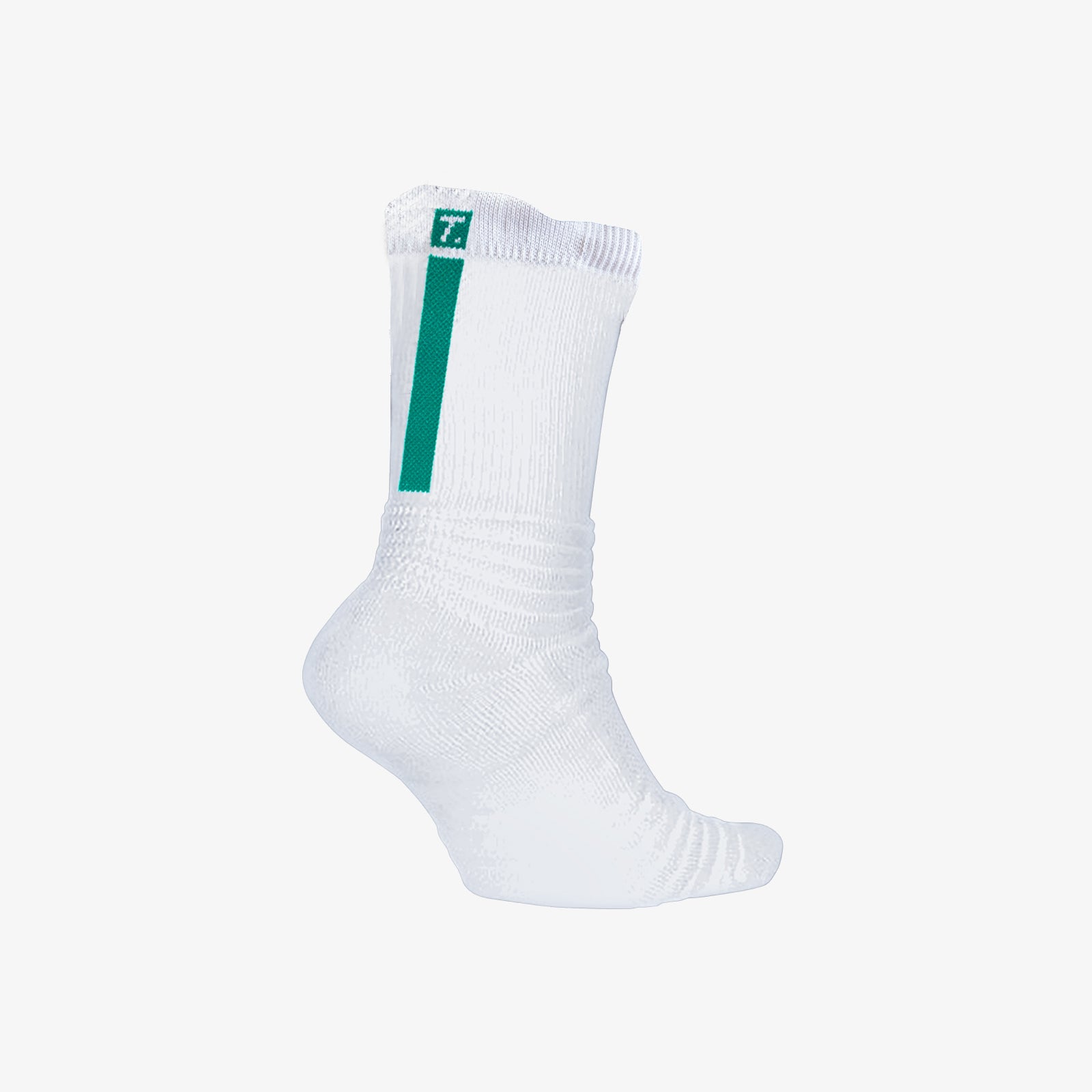 Green and discount white basketball socks