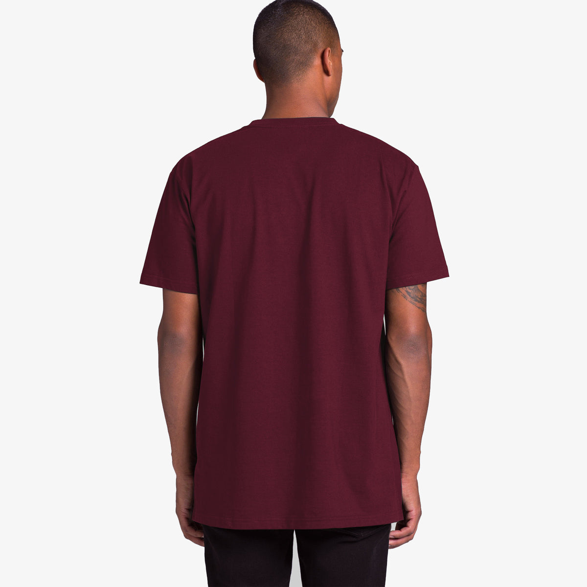 Throwback Icon Tee - Burgundy
