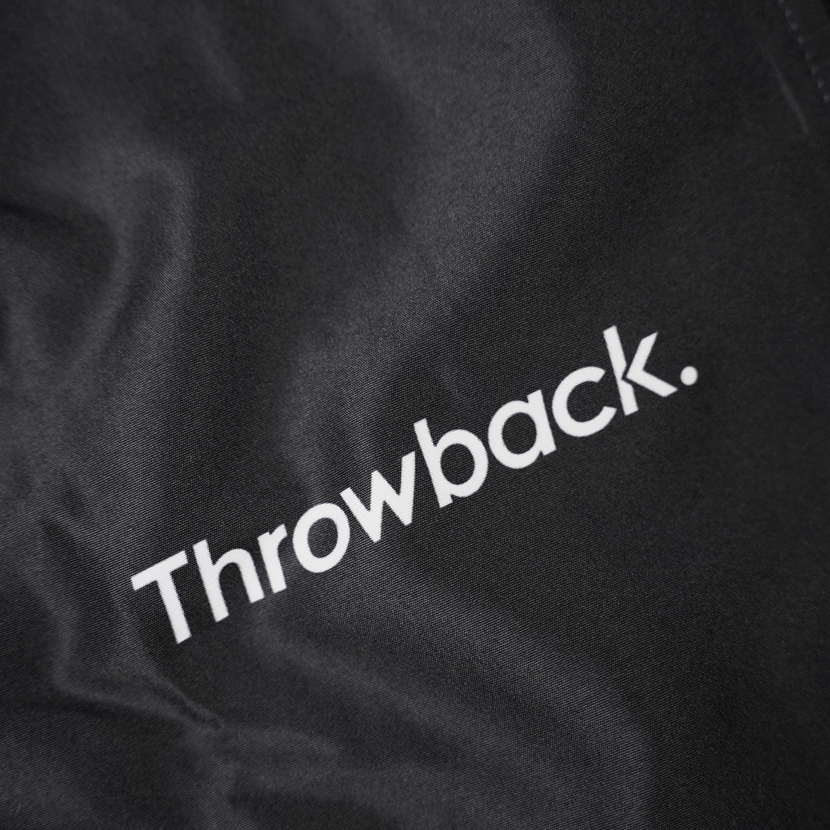 Throwback Tech Windbreaker - Black